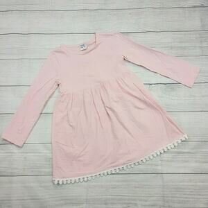 6/6x Mia Belle Girls Lace Trim Tunic/Dress